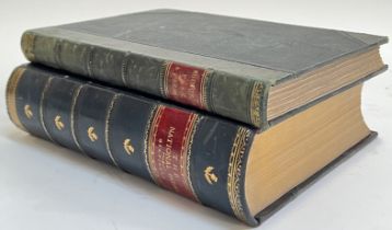 Edinburgh past and present leather bound book, together with The National Burns 'The aires of all