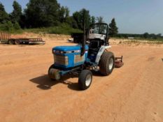 1987 Ford Tractor With Bush Hog Finish Mower