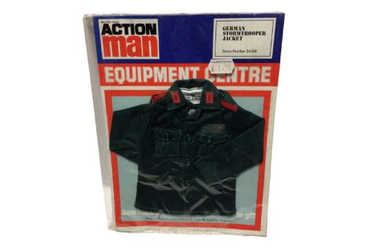 Palitoy Action Man Equipment Centre German Stormtrooper Jacket No.34268, British Greatcoat No.34279 - Image 1 of 4