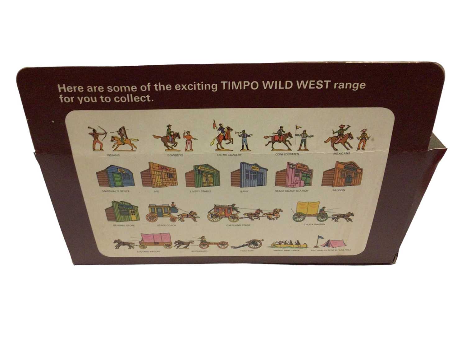 Timpo Toys Wild West Series Cowboy Raft Set No.297& Travois Set No.298 ...