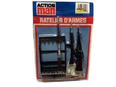 Miro Mecanno Action Man Ratelier D'Armes No.534202 (x2) & Operation Speciale No.534201 (x2), (4 tota