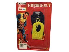 Palitoy Action Man Emergency Highway Hazard Outfit with Jumpsuit & Waistcoat No.34511 and equipment