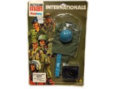Palitoy Action Man Internationals Uniforms including UN Peace Force, Russian Infantry & American Mar
