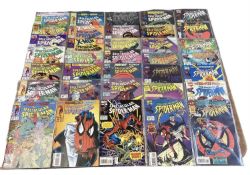 Quantity of Marvel Comics The Spectacular Spider-Man ranging from #191-263