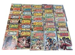 Marvel Comics Conan the Barbarian, 1970's (English and American price variants). To include #14 - fi
