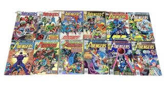 Twelve Marvel Comics The Avengers #79 #81 #82 #88 #107 #108 #109 #115 #167 #168 #169 #170 (1970's) (