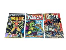 Three Marvel Comics Strange Tales Ft Warlock #178 (1975) (UK Price Variant) Ongoing stories featurin