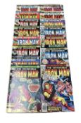 Marvel Comics The Invincible Iron Man, 1970's (English price variants). To include #48, 49, #50, #58
