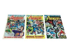 Marvel Comics The Avengers #98 #100 #111 (1972/73) (UK Price Variant) Clint Barton reverts from Goli