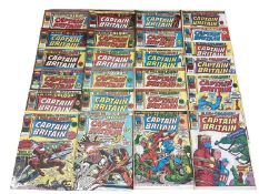 Marvel Comics Captain Britain #1-39 (1976-1977) (No Free Gifts) Includes Origin and First appearance