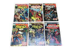 Marvel Comics The Tomb Of Dracula #9 #12 #13 #18 #25 #61 (1973/78) (UK Price Variant) Second appeara