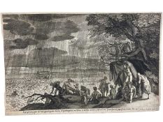 Good group of prints, including Cornelius Varley soft ground etching, image 18 x 29cm, lithograph af