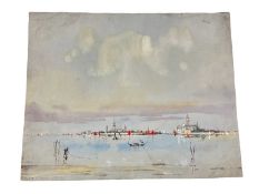 Early 20th century watercolour, titled Murano, Venice, 22 x 29cm, mounted
