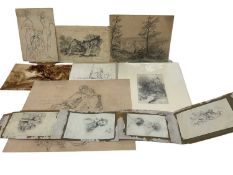 Collection of various works on paper