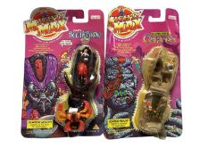 Bluebird (c1994) Mighty Max Horror Heads & Ideal Horror Heads & Scalps, on card with bubblepack (7