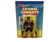 Acamas Toys (c1983) Cosmic Cowboys Sci-Fi Western 6" action figures including Star Marshall, Sgt Alp