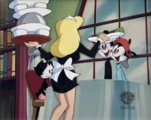 Warner Brothers limited edition cel - Animaniacs (1993) Taming of the Screwy, with Certificate of Au