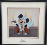 Walt Disney limited edition cel - 'Happy Birthday' from Mickey's Birthday Party (1942), with Certifi