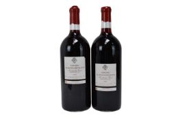 Two double magnums, Chateau Plantey Canteloup Bordeaux Rosé 2005, 12.5%, each 300cl bottles