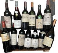 Sixteen bottles, to include Chateau Barreyres 1997 Haut-Medoc, Vieux Chateau Saint -Pierre 1998, Cha