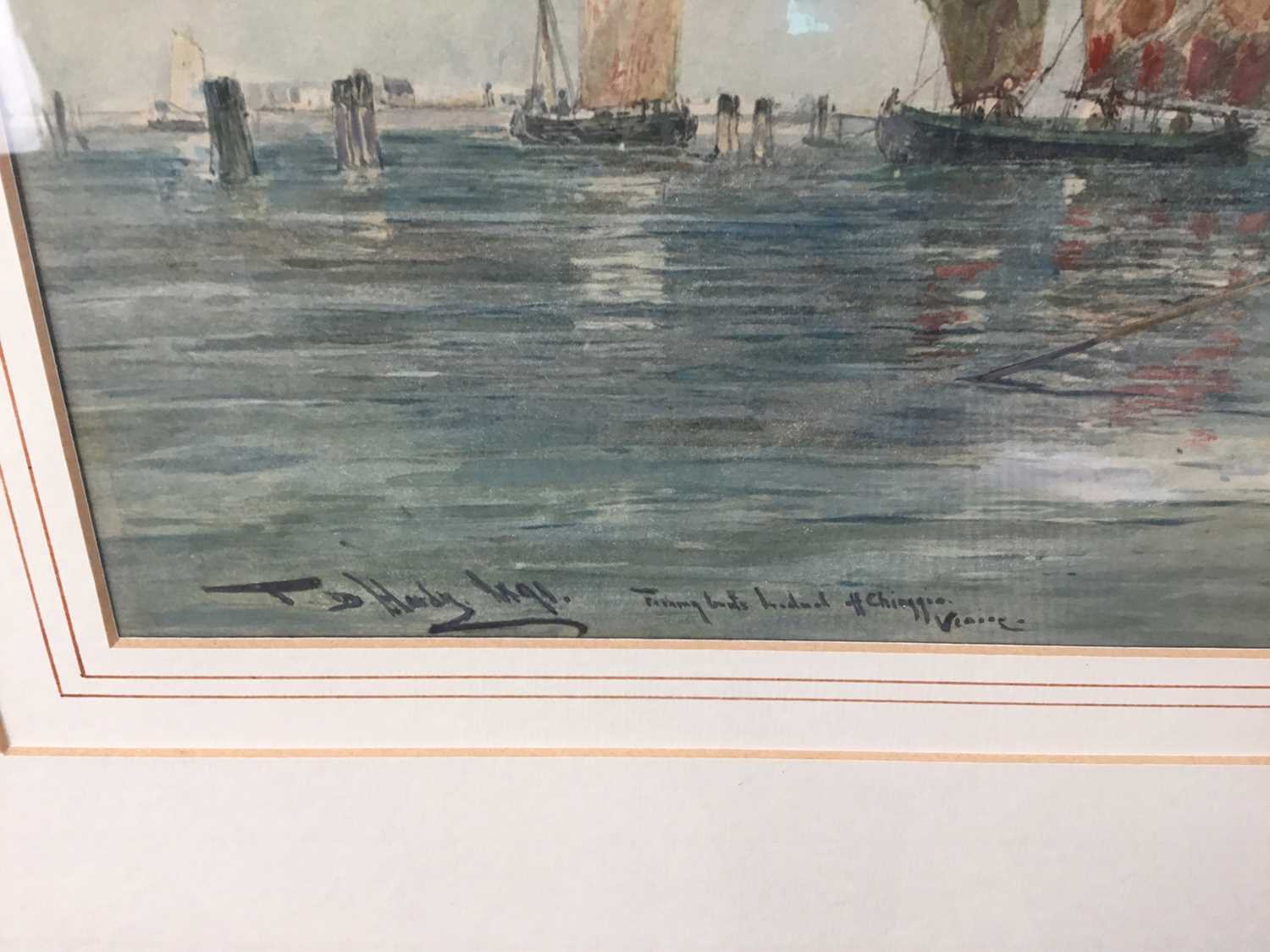 Thomas Bush Hardy (1842-1897), Venetian Lagoon scene - Image 3 of 4