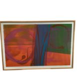 Charlotte Cornish (b. 1967), Silkscreen - Aspiring I – 1/3, 90cm x 132cm