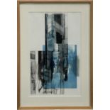 Susan Andreae (contemporary), etching - Rushhour, and two others