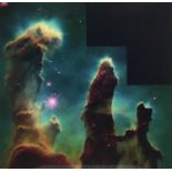 Hubble Images - NASA, Durst Lamda Print - M16, Eagle Nebula, NGC6611, 90.5cm x 92.5cm