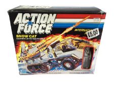 Hasbro (c1986) Action Force Snow Cat with Frostbite Driver, sellotaped box No.6057 (1)