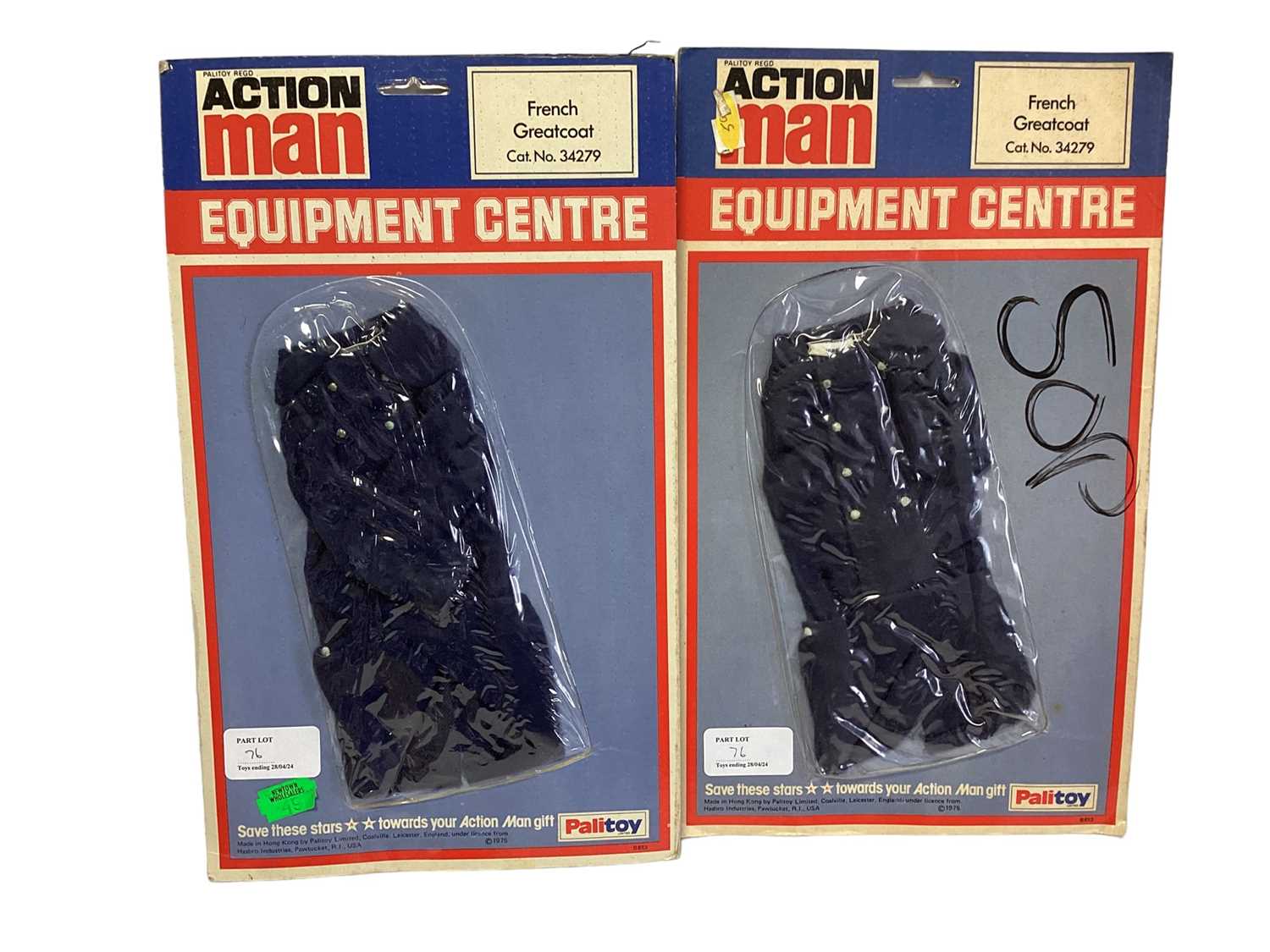 Palitoy Action Man Equipment Centre British, & French & German Greatcoat, on card vacuum packed No.3 - Image 2 of 4