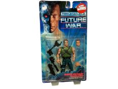 Kenner (c1993) Terminator 2 Future War Rapid Repair Terminator 5 1/2" action figure, on card with bu