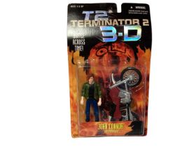 Kenner (c1997) T2 Terminator 2 3D (Battle Across Time) 5 1/2" action figures including John Connor N