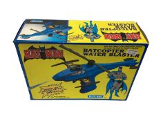 Blue-Box (c1989) Batman DC Comics Batwing Water Blaster No.34029 7 Batcopter Water Blaster No.34030,