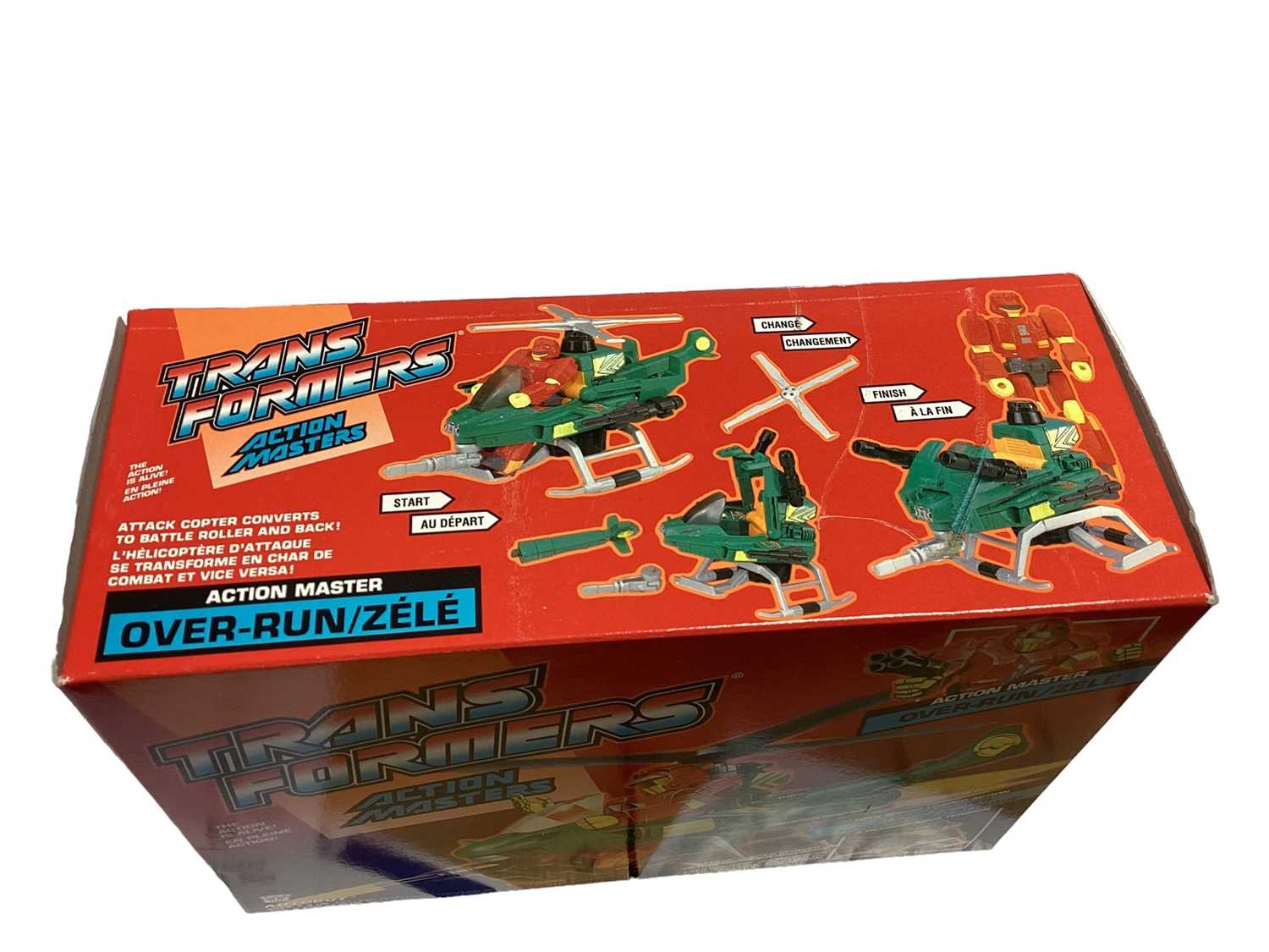 Hasbro (c1990) Transformers Action Masters Autobot Over-Run Attack Copter/Battle Roller with Zele ac - Bild 2 aus 3