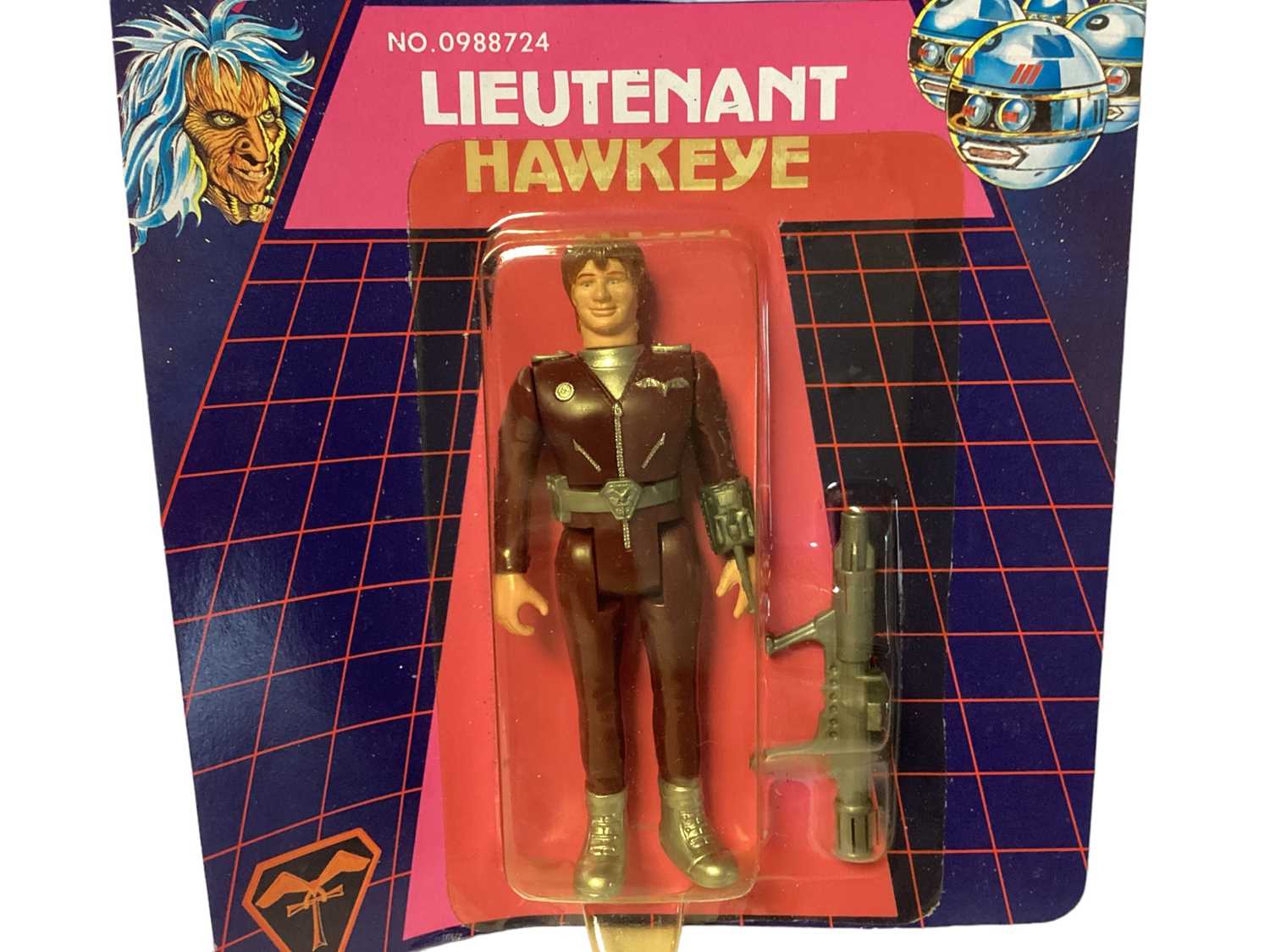 Bandai (c1983) Gerry Anderson & Christopher Burrs Terrahawks action figures including Captain Mary F - Bild 4 aus 11