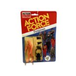 Palitoy Action Man Action Force Series 1 Frogman, on card with blister pack (1)