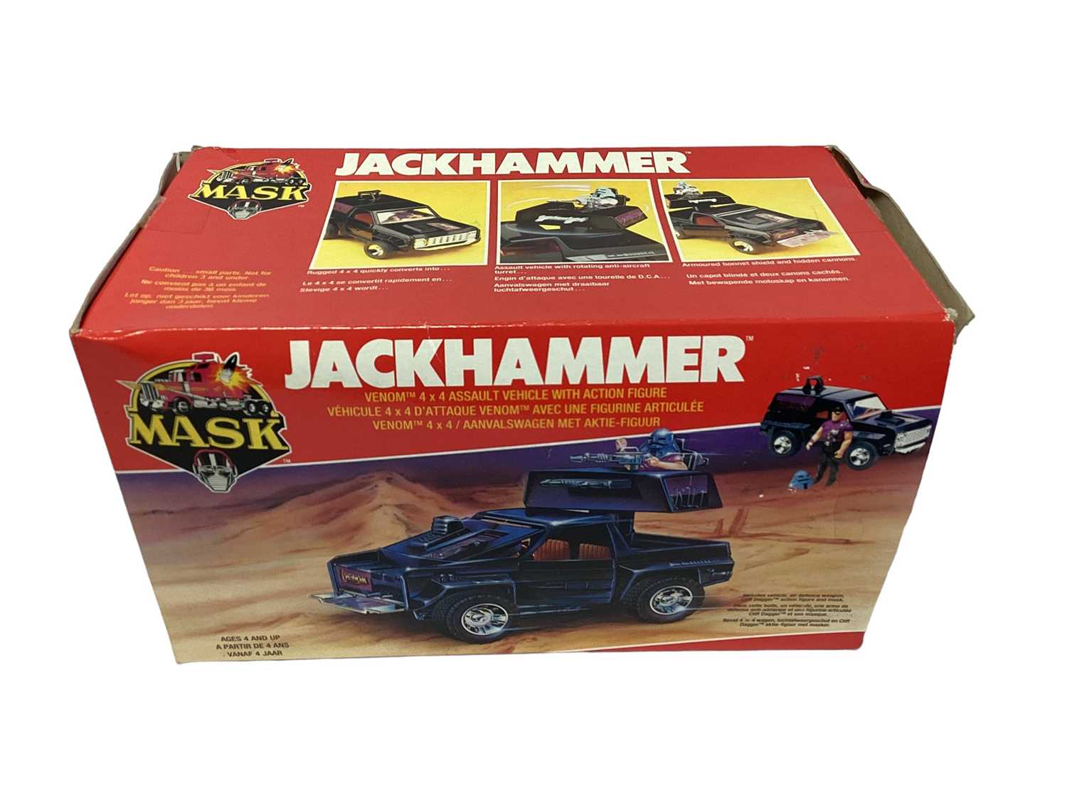 Kenner Parker (1987) M.A.S.K. Original Series 3 Vehicle Jackhammer VENOM 4 x 4 Assault Vehicle with