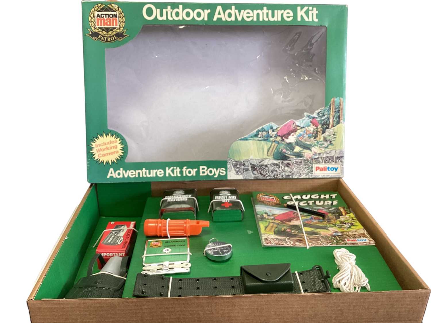 Hasbro (c1986) GI Joe Live the Adventure Outfox the Cobras in this Game of Surprise Attacks & Palito - Image 2 of 3