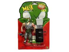 Toy Island (c1991) Mask Animated Series action figures, on card with bubblepack No.30050 (2)