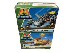 Kenner (c1989) Mega Force diecast Triax & V-Rocs Combat Vehicles including Crossbolt (Mobile Armoure