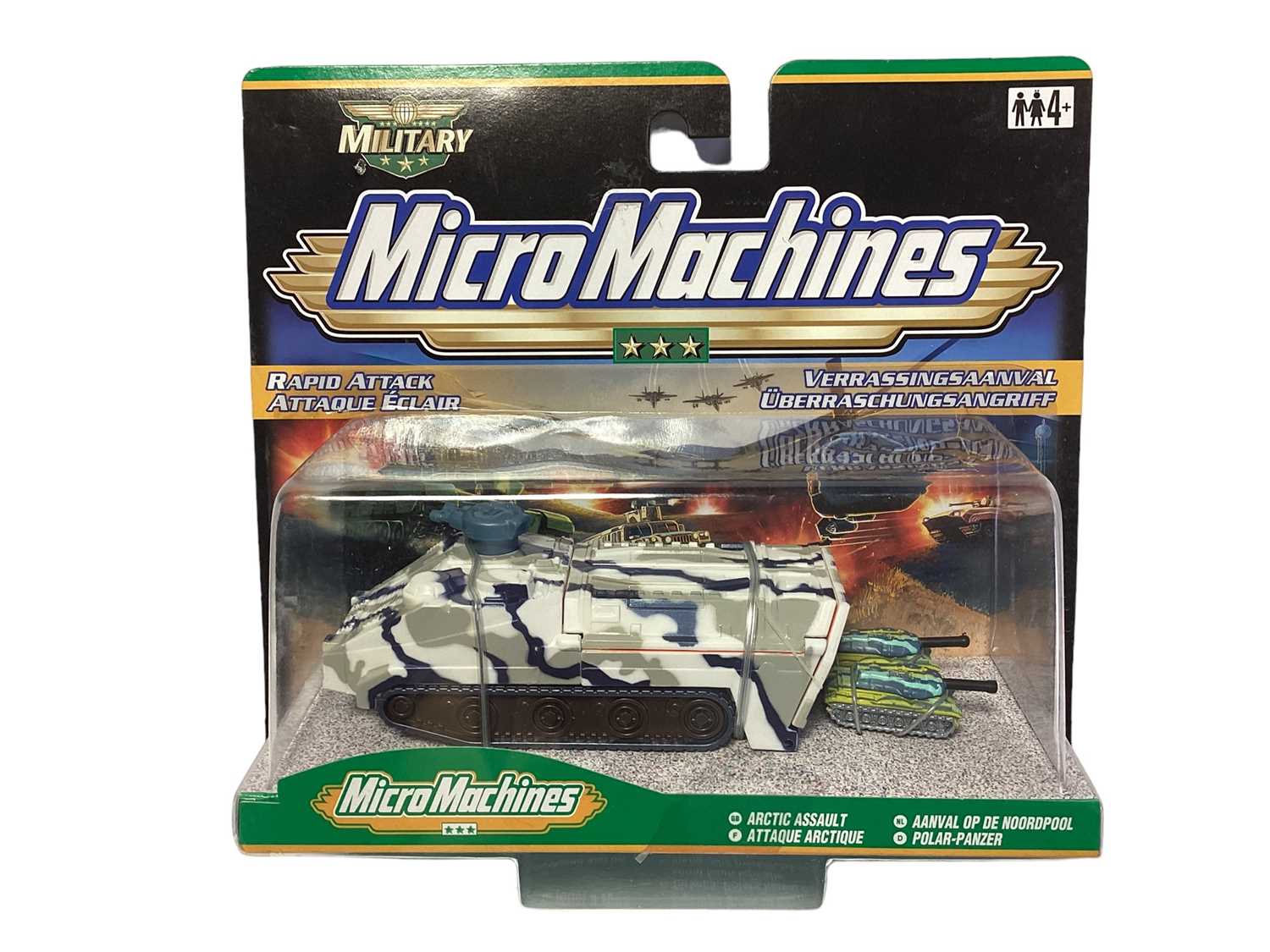 Hasbro (c2000) Military Micro Machines including Rapid Attack Artic Assault No.97309 (x3) & Desert D - Image 3 of 5