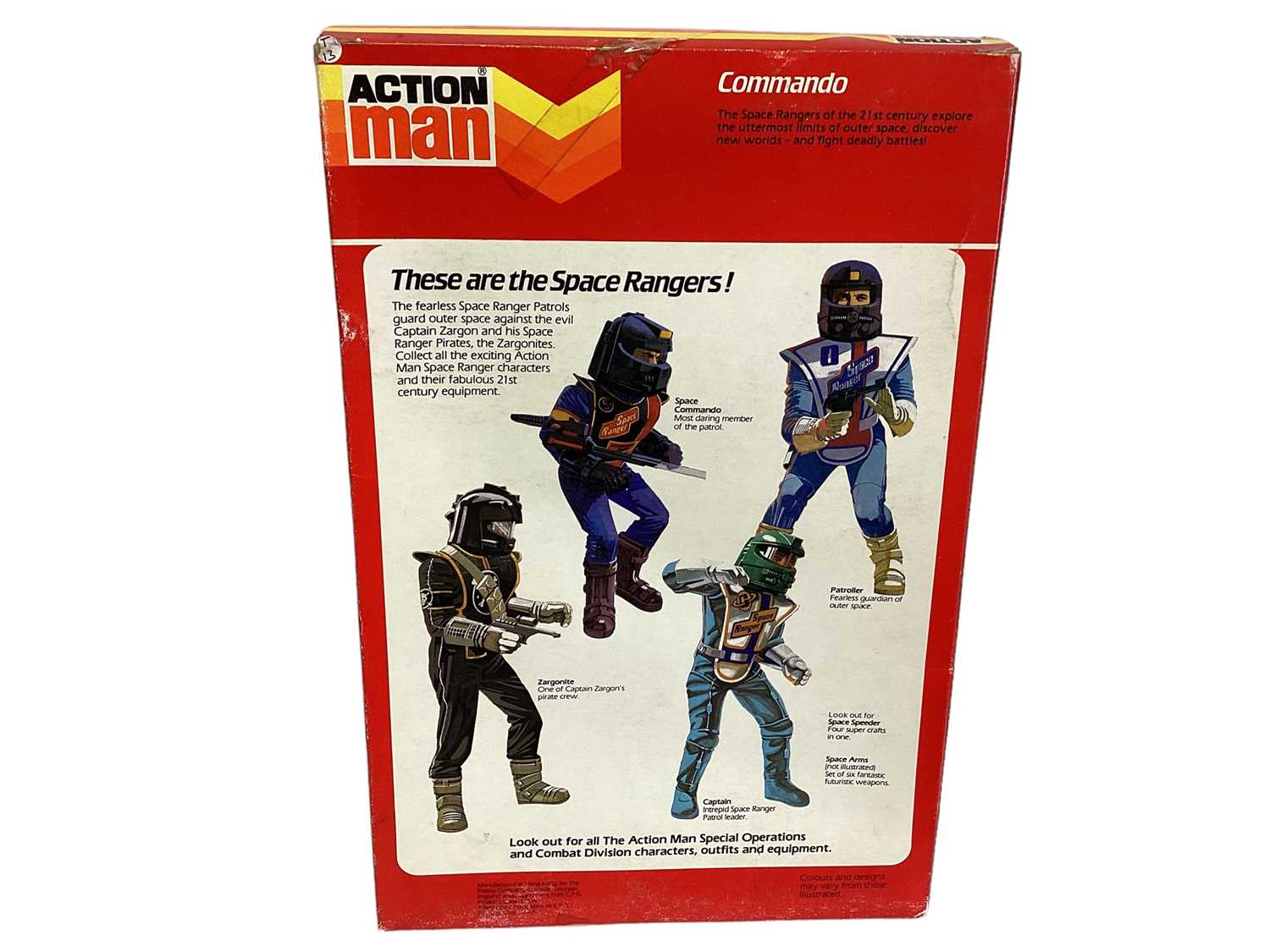 Palitoy ( 1977-1983) Action Man Space Ranger Commando Outfit, boxed with bubblepack, No.934827 (1) - Image 2 of 2