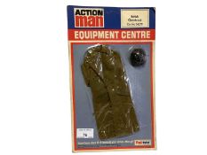 Palitoy Action Man Equipment Centre British, & French & German Greatcoat, on card vacuum packed No.3
