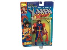 Toy Biz (c1993) Marvel The Uncanny X Men action figures including Gideon No.4959, Warpath No.4954 &