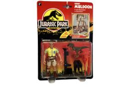 Kenner (c1993) Jurassic Park action figure Robert Muldoon, on card with bubblepack No.61003 (1)