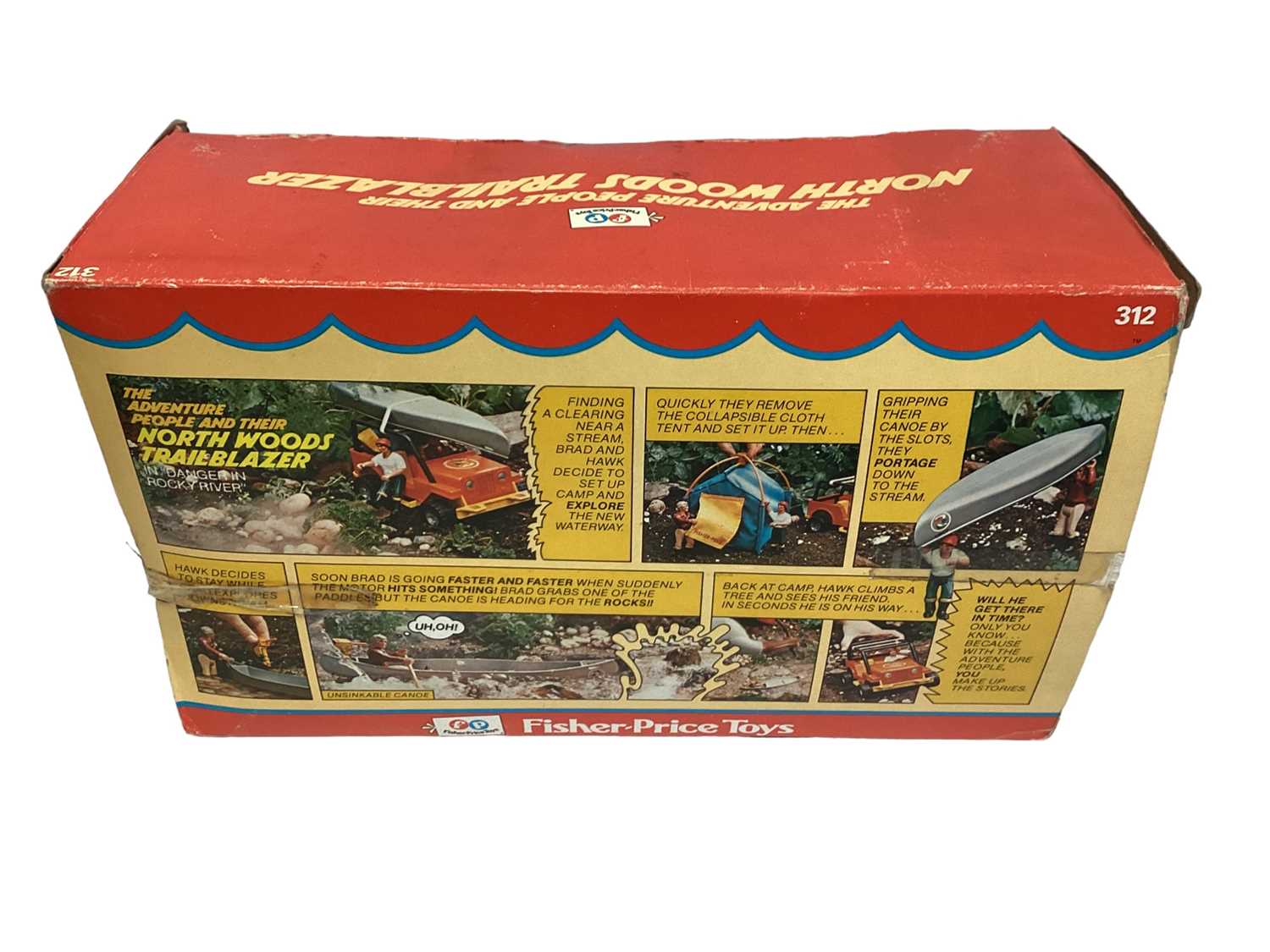 Fisher Price (c1979) Adventure People North Wood Trailblazer, in window box (window damaged) No.312 - Image 3 of 3