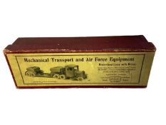 Britains Mechincal Transport & Air Force Equipment 18 Wheel Underslung Lorry with Driver, plus Barra