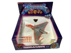 Bandai (c1983) Gerry Anderson & Christopher Burrs Terrahawks Terrahawk action model, in window box N