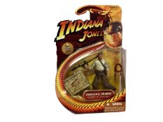 Hasbro Lucas Films (c2008) Indiana Jones action figures including Indiana Jones, Ucha Warrior, Colon