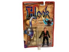 Mattel (c1991) Hook Swashbuckling 5" action figure Peter Pan, on card with bubblepack No.2849 (1)